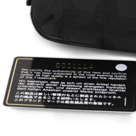 Chanel Nylon Travel Convertible Belt Bag Black 12 of 13