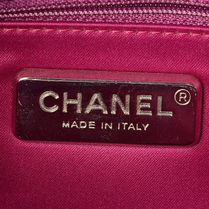 Chanel Elaphe Snakeskin Quilted Medium Easy Carry Flap Purple 6 of 10