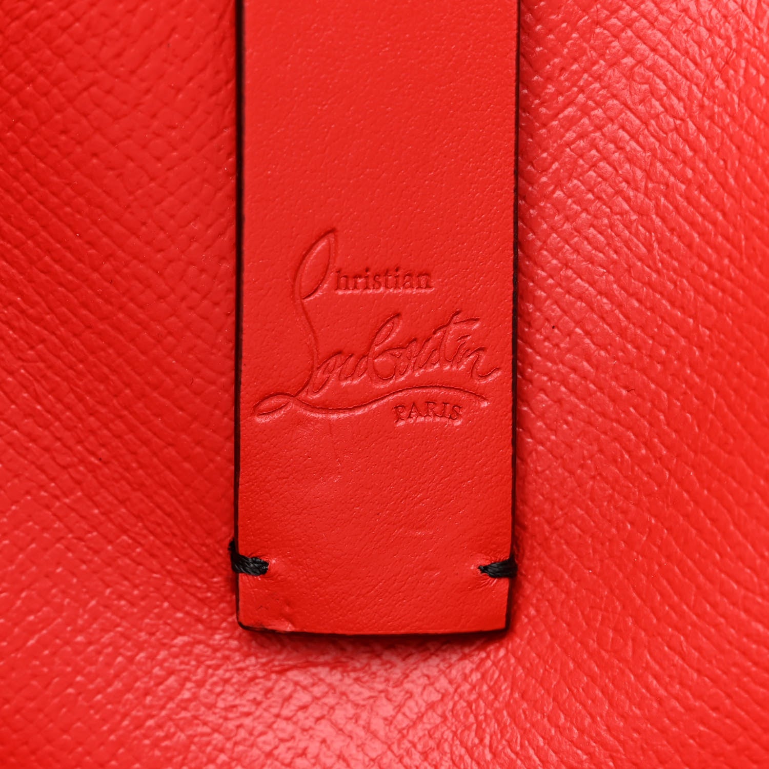 Christian Louboutin Calfskin Spikes East West Cabata Tote Black 8 of 12