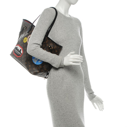 Louis Vuitton Monogram World Tour Neverfull MM 2 of 8