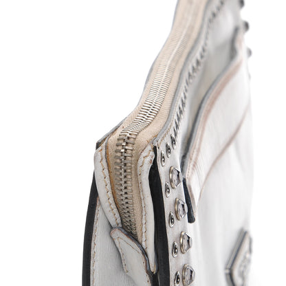Prada Vitello Vintage Studded Clutch 10 of 12