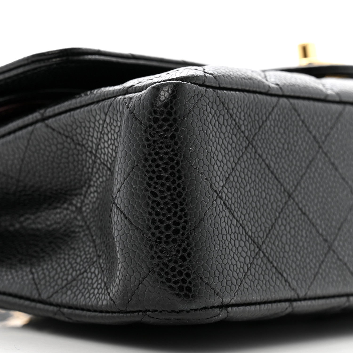 Chanel Caviar Quilted Medium Double Flap Black 9 of 10