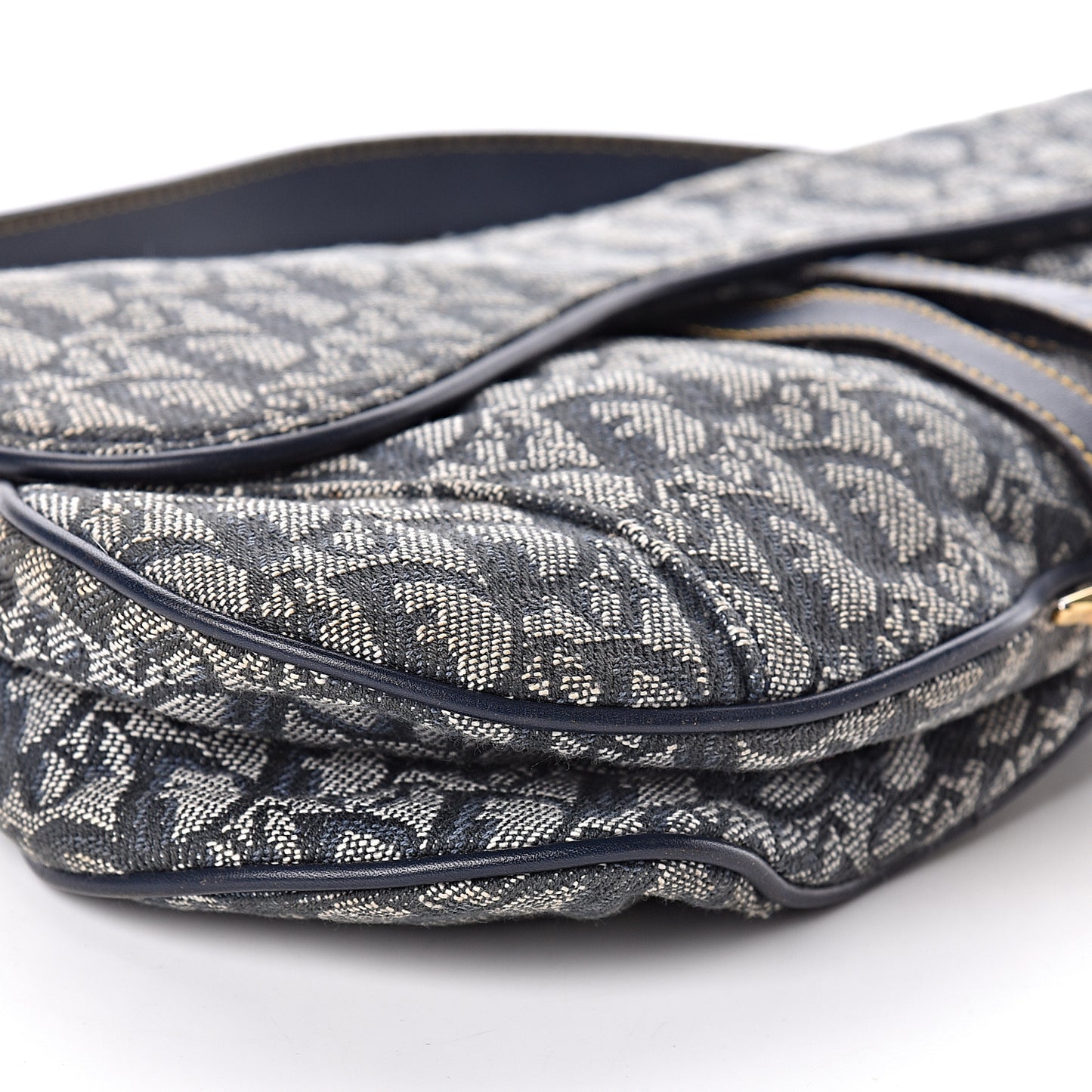 Monogram Saddle Bag Blue