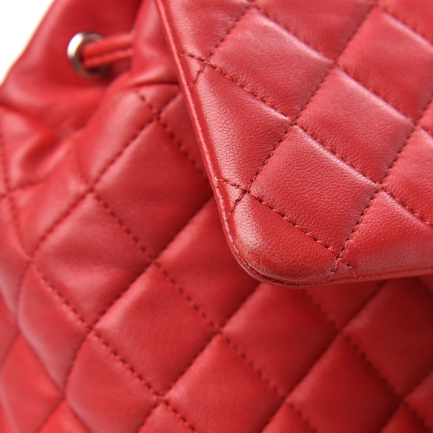 Chanel Lambskin Quilted Large Urban Spirit Backpack Red 11 of 17