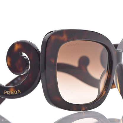 Prada Acetate Baroque Sunglasses SPR 27O Tortoise 7 of 8