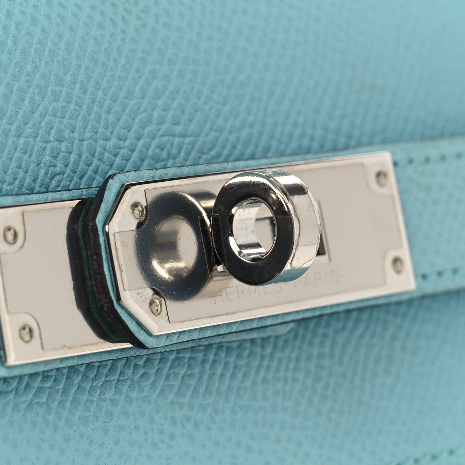 Hermes Epsom Kelly Sellier 28 Bleu Atoll 11 of 13