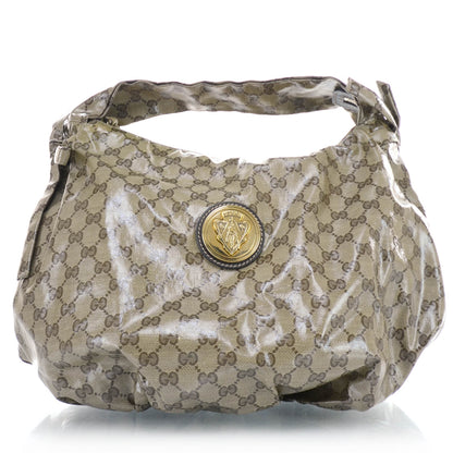 Gucci Crystal Monogram Hysteria Hobo 1 of 12