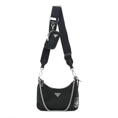 Prada Nylon Re-Edition 2005 Shoulder Bag Black 1 of 11