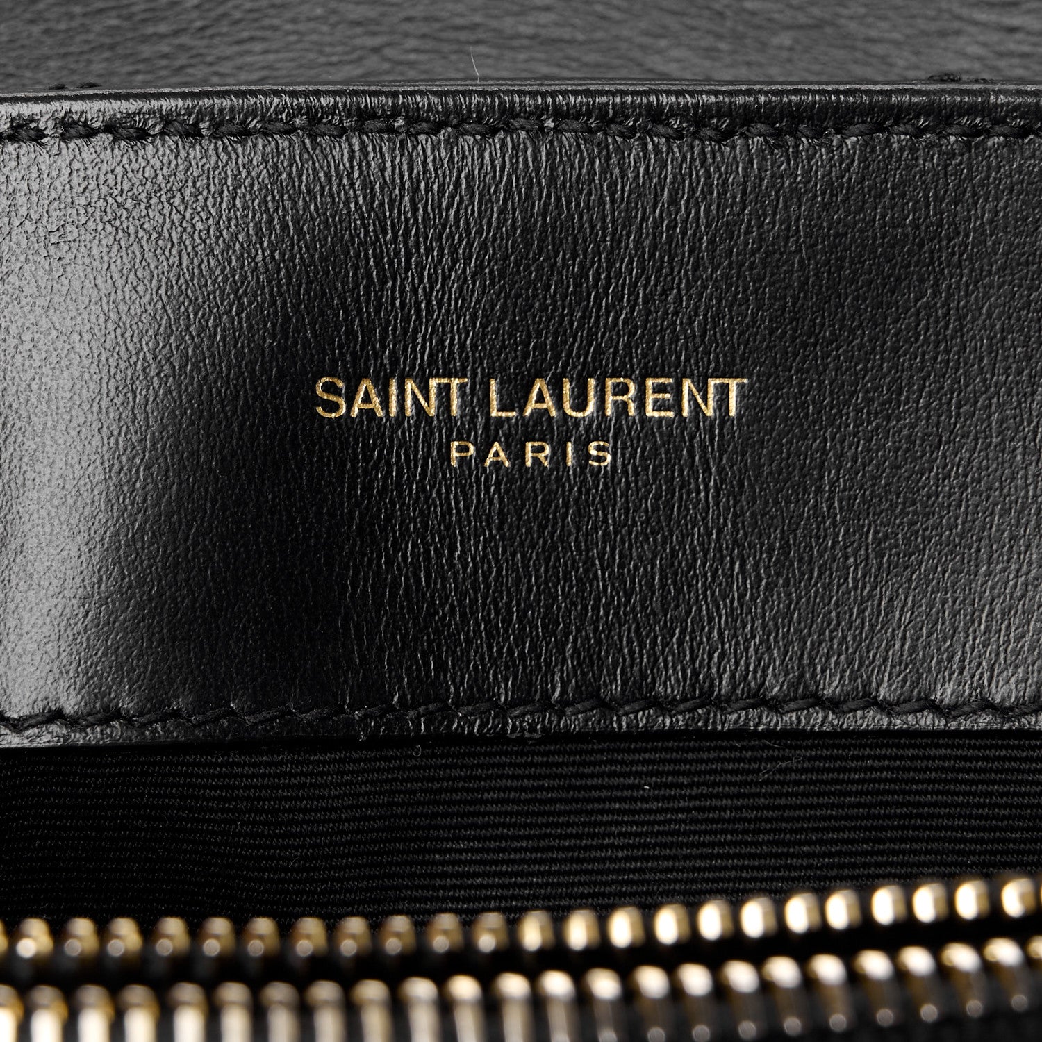 Saint Laurent Calfskin Y Quilted Monogram Small Loulou Chain Satchel Black 6 of 12