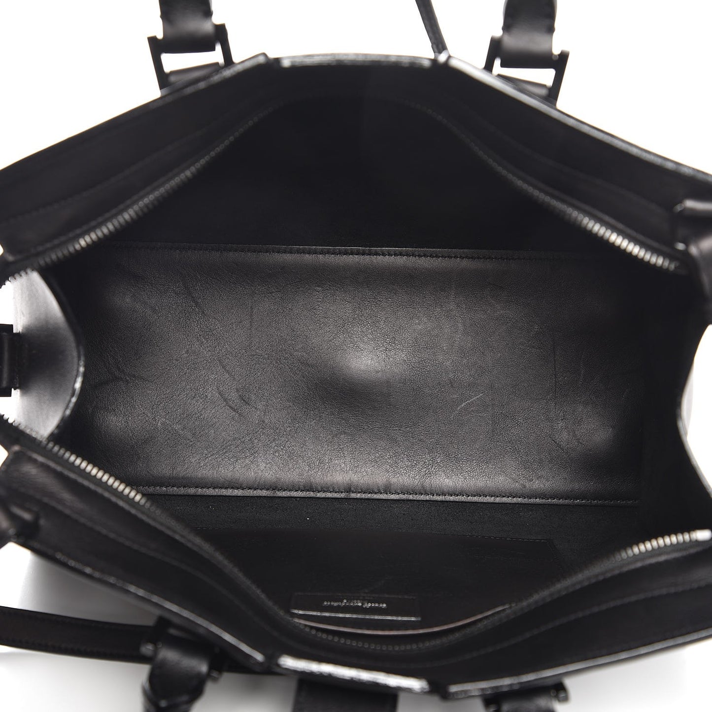 Smooth Calfskin Small Monogram Cabas Black