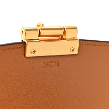 MCM Lauretos Visetos Monogram Mini Tracy Crossbody Bag Black 11 of 17