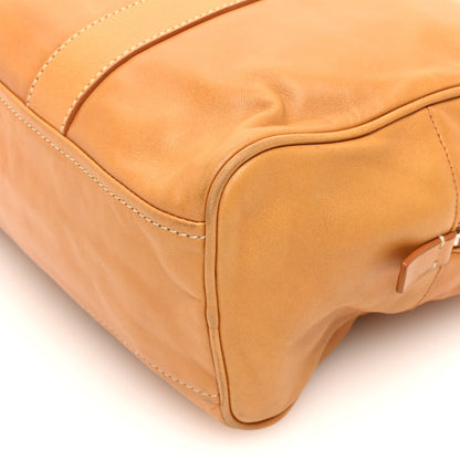 Prada Nappa Hydra Shoulder Bag Cognac 9 of 12