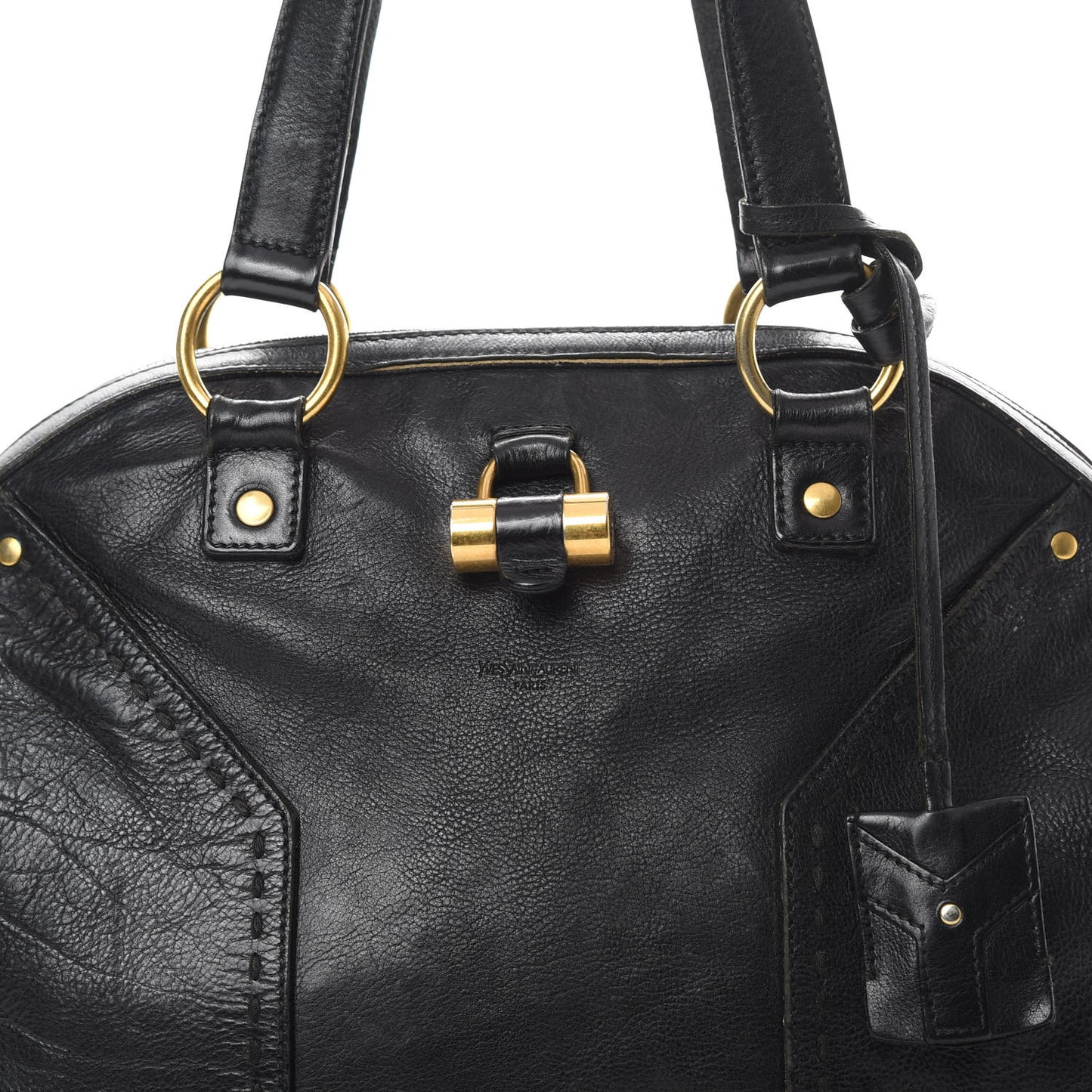 Calfskin Large Muse Black