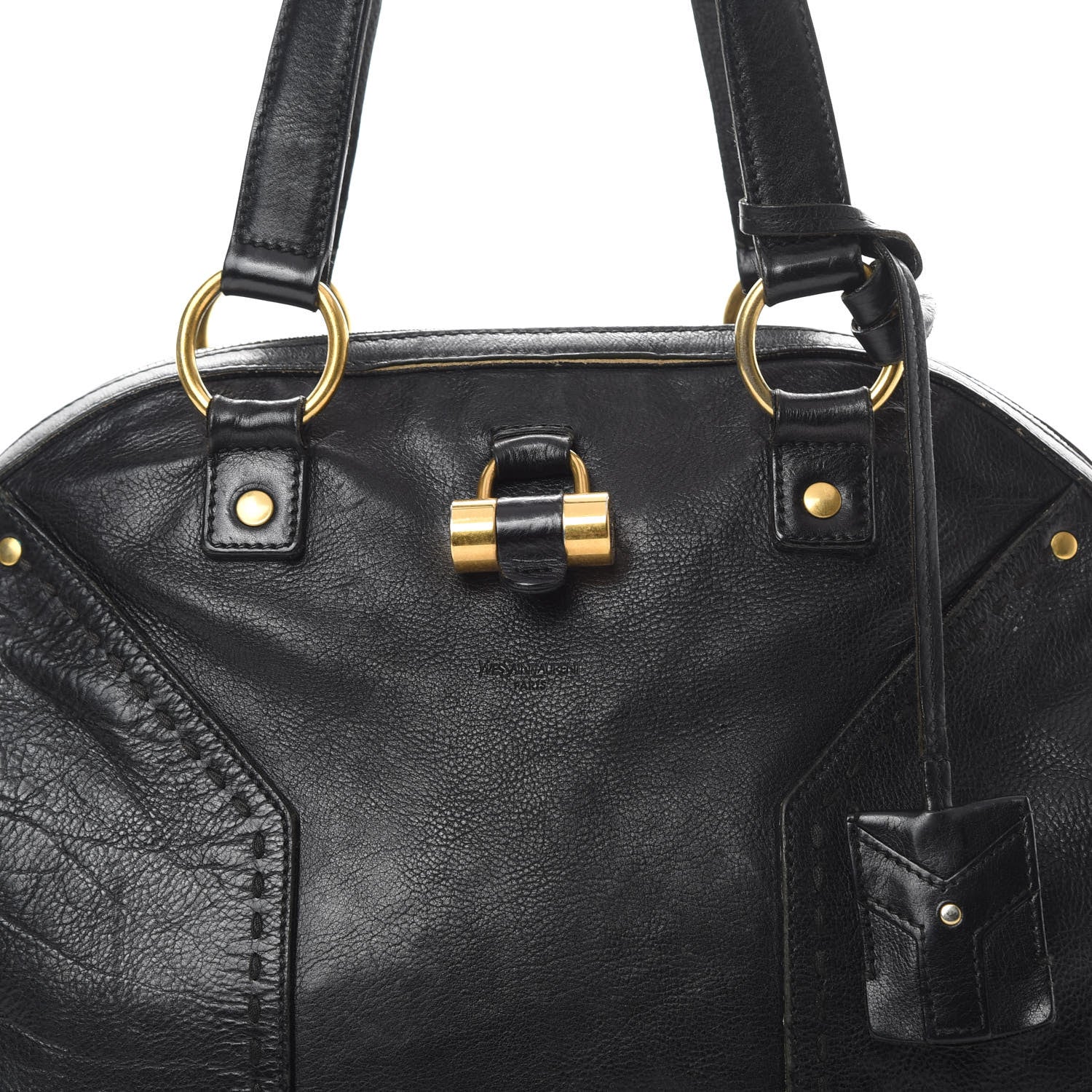 Saint Laurent Calfskin Large Muse Black 8 of 23