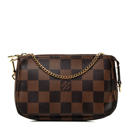 Louis Vuitton Damier Ebene Mini Pochette Accessories 1 of 8