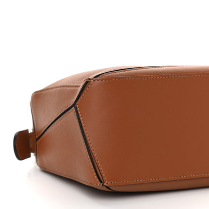 Loewe Calfskin Small Puzzle Bag Tan 8 of 9