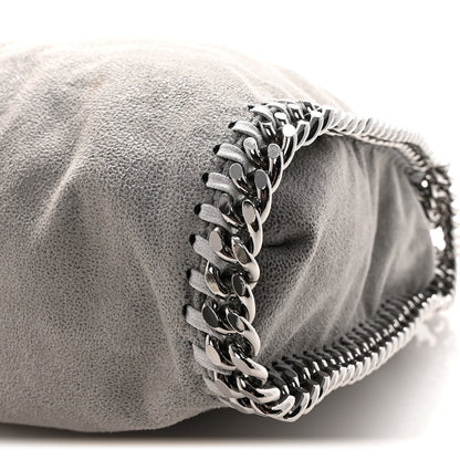 Stella McCartney Shaggy Deer Falabella Fold Over Tote  Light Grey 9 of 9