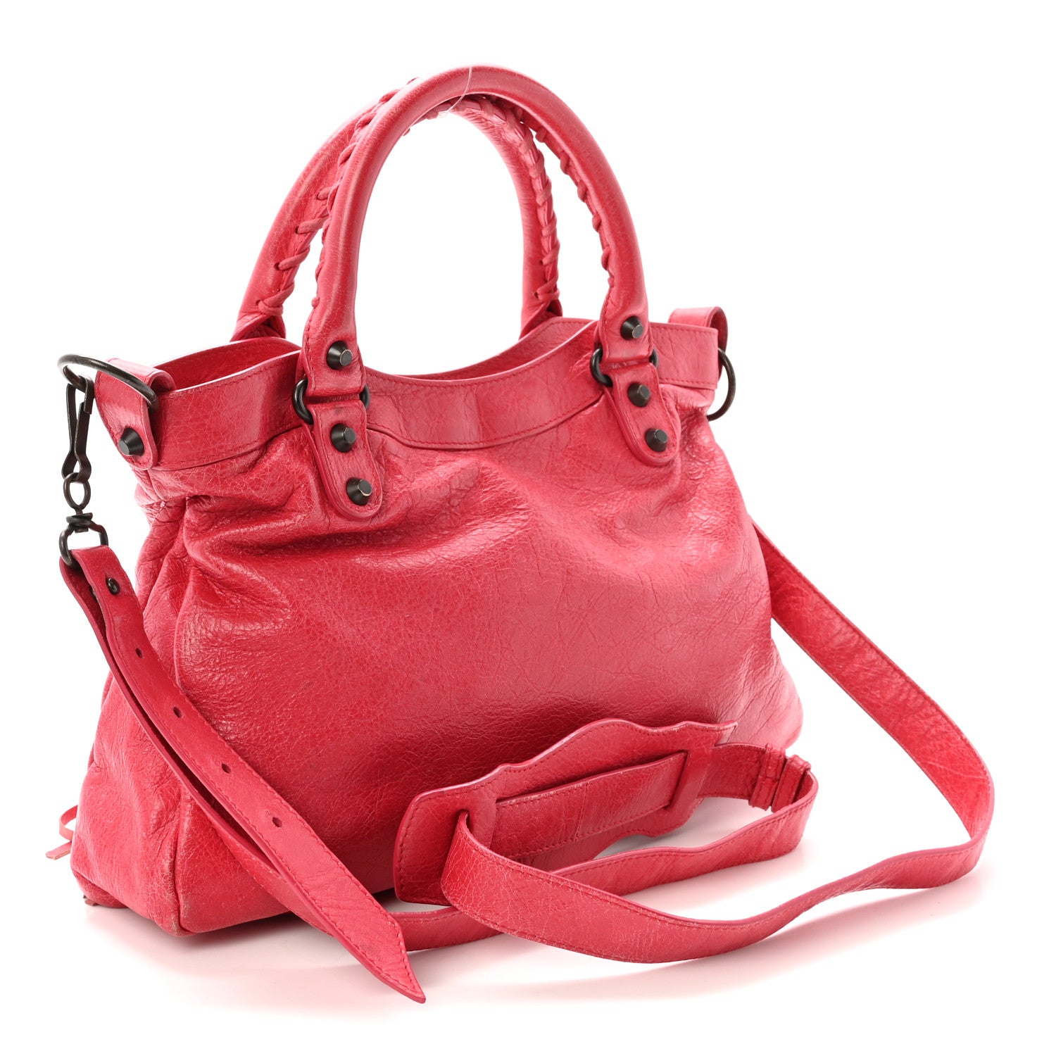 Balenciaga Agneau Classic Hardware Town Rose Thulian 3 of 10