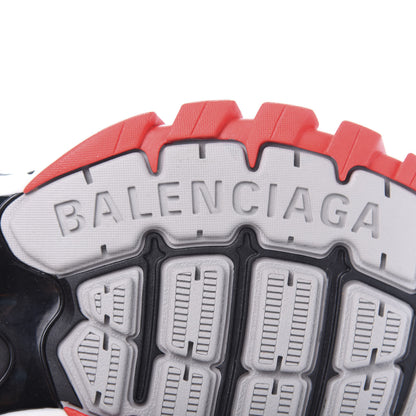 Balenciaga Rubber Mesh Bi-Color Womens Track.2 Open Sneakers 36 Black Grey Red 8 of 9