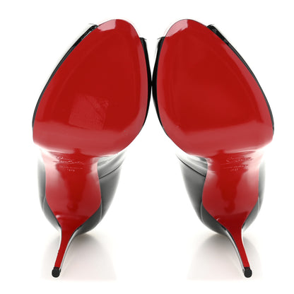 Christian Louboutin Patent New Very Prive 120 Pumps 38 Black 6 of 9