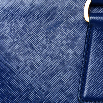 Prada Saffiano Large Galleria Double Zip Tote Bluette 27 of 32