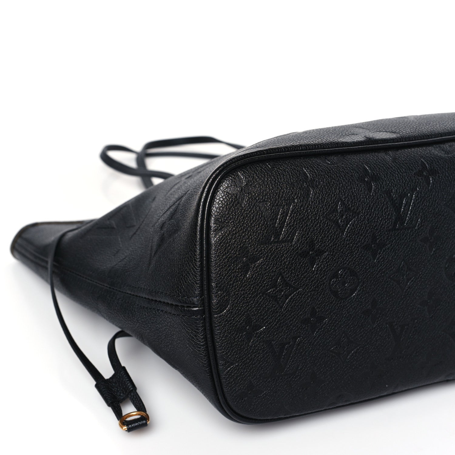 Louis Vuitton Empreinte Monogram Giant Neverfull MM Black 7 of 8