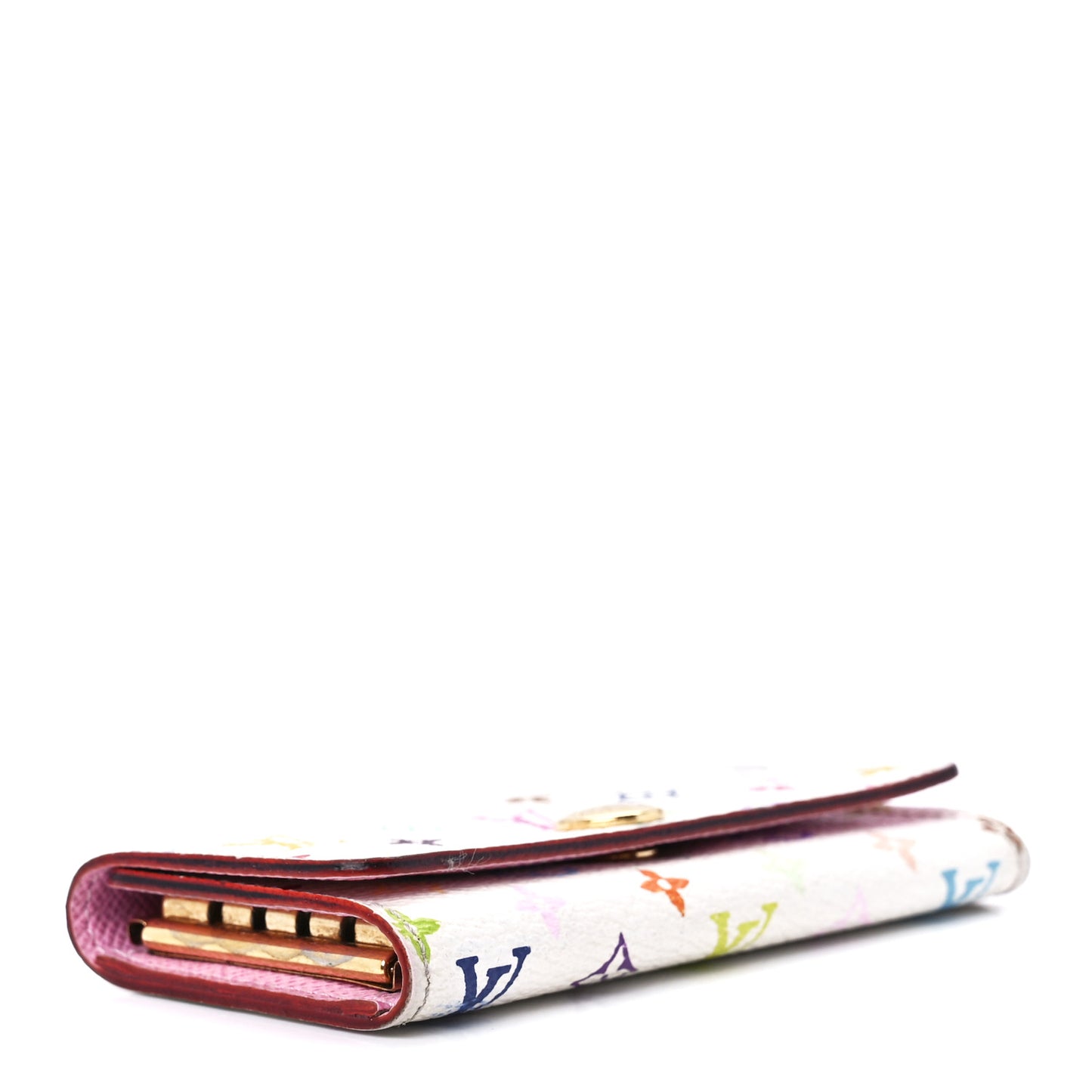Monogram Multicolor Multicles 4 Key Holder White Litchi
