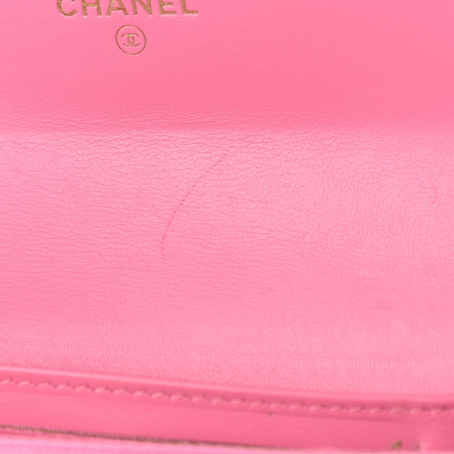 Lambskin Quilted Medium Boy Flap Wallet Pink