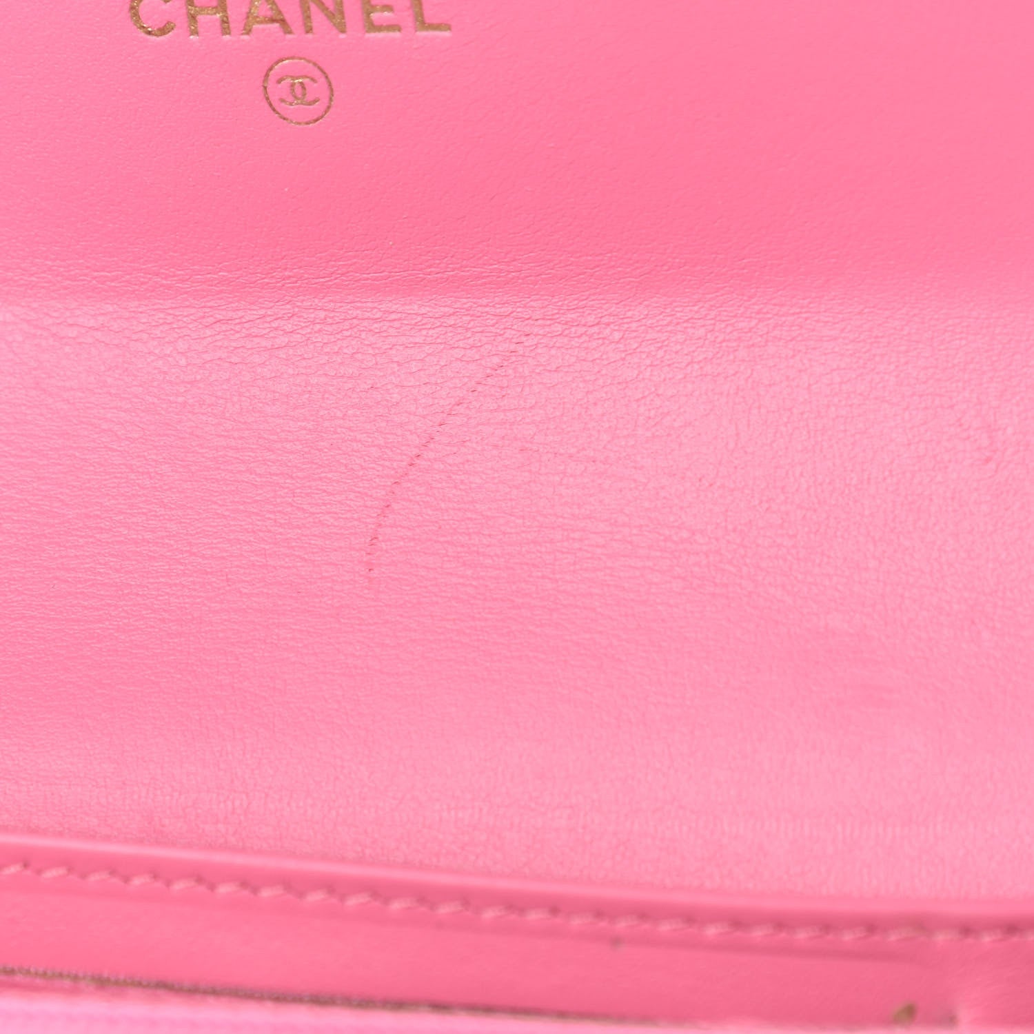Chanel Lambskin Quilted Medium Boy Flap Wallet Pink 13 of 14