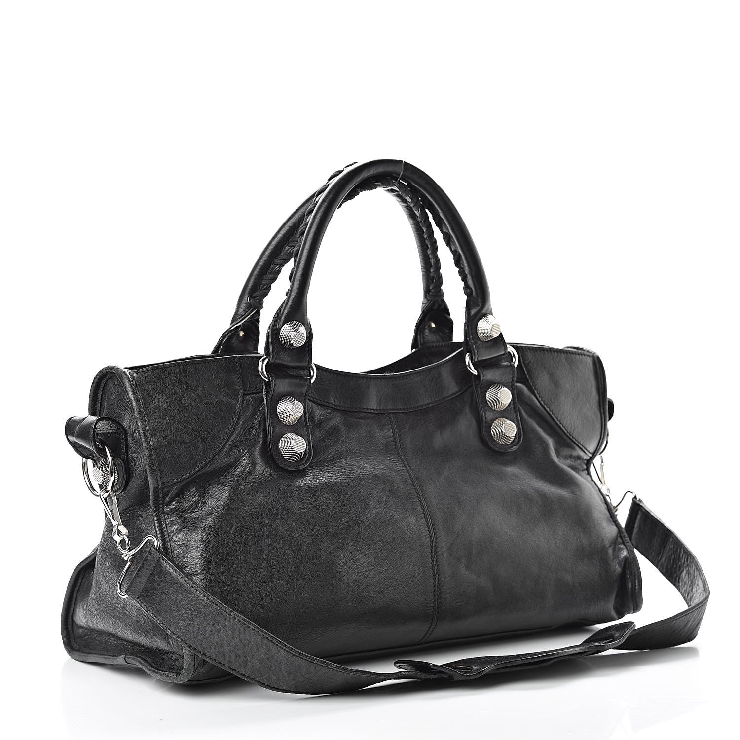Balenciaga Agneau Giant 21 Silver Hardware Part Time Black 3 of 19