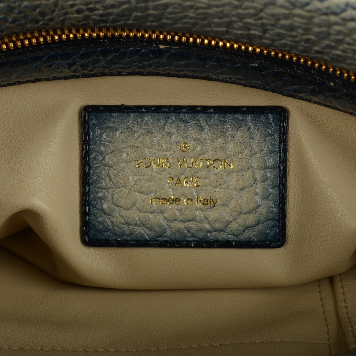 Louis Vuitton Denim Stripes Polka Dot Corsaire Navy 6 of 7