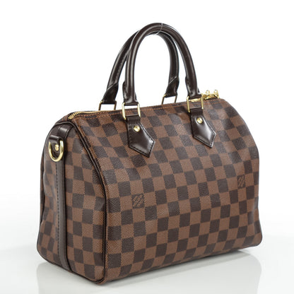 Louis Vuitton Damier Ebene Speedy Bandouliere 25 3 of 8