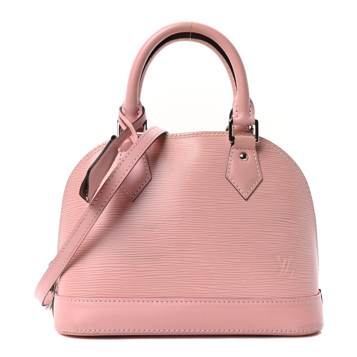 Louis Vuitton Epi Alma BB Rose Ballerine 1 of 9