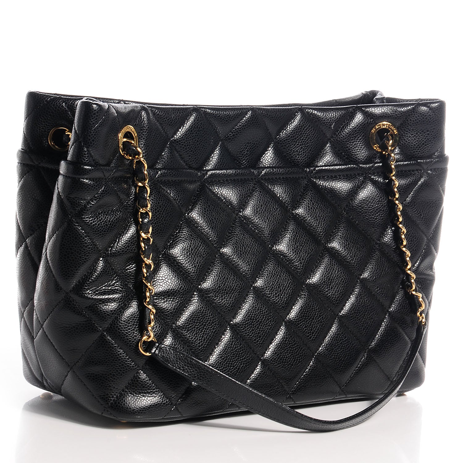 Chanel Soft Caviar Large CC Timeless Tote Black 4 of 16