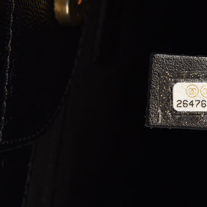 Chanel Caviar Medium Studded Deauville Tote Black 7 of 8