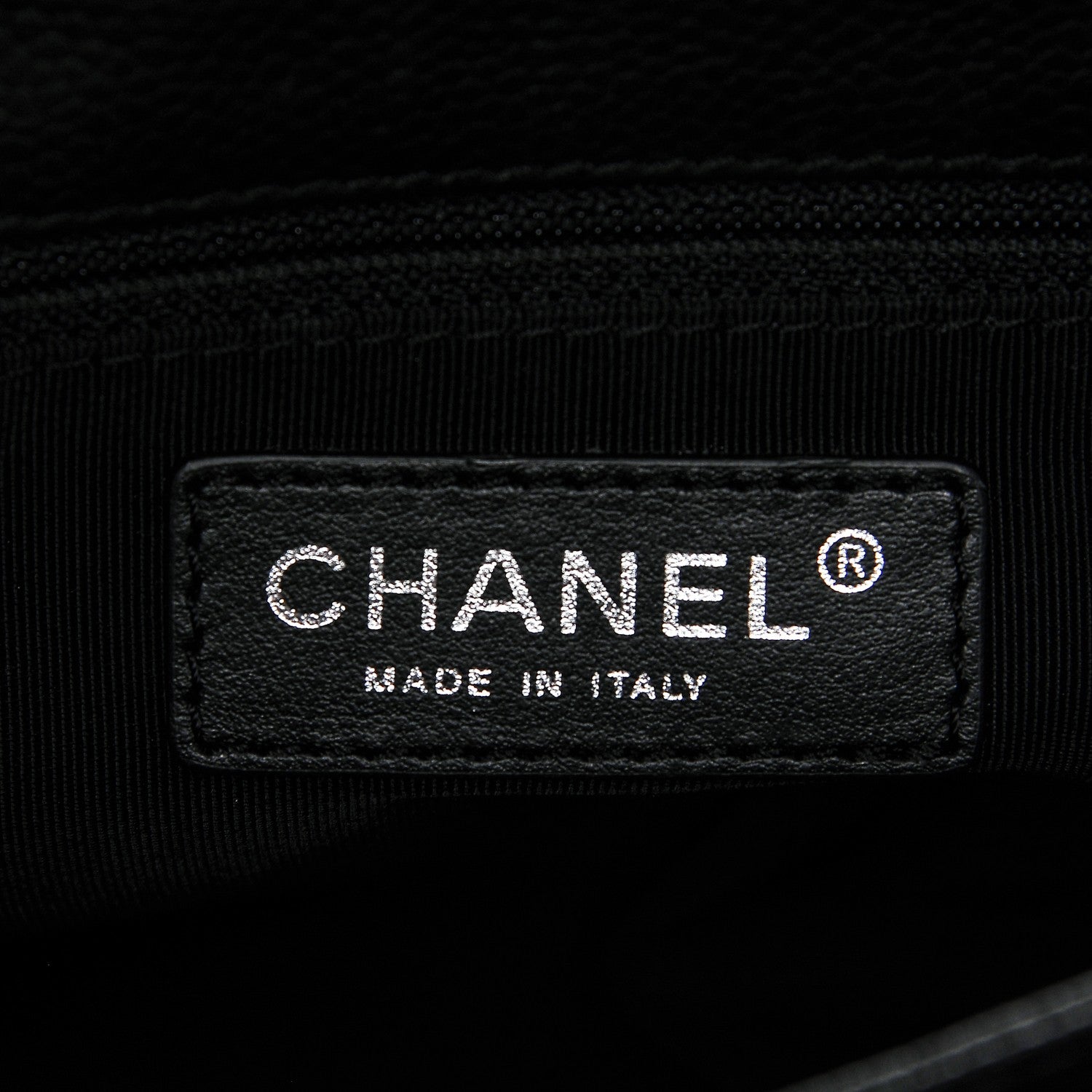 Chanel Caviar Quilted Small Rock In Rome Flap Black 7 of 8