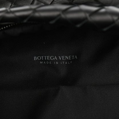 Bottega Veneta Smooth Calfskin Intrecciato Backpack Black 12 of 17
