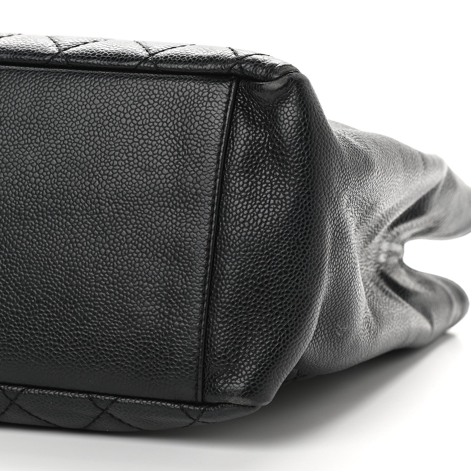 Chanel Caviar Quilted Grand Shopping Tote GST Black 9 of 10