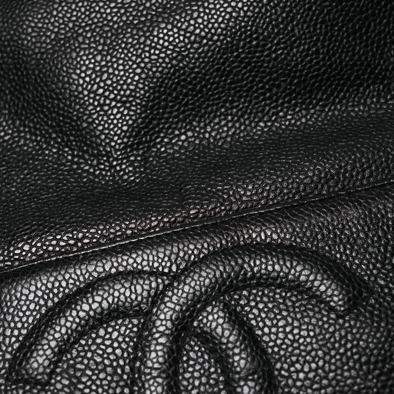 Chanel Caviar CC Drawstring Shoulder Bag Black 13 of 19