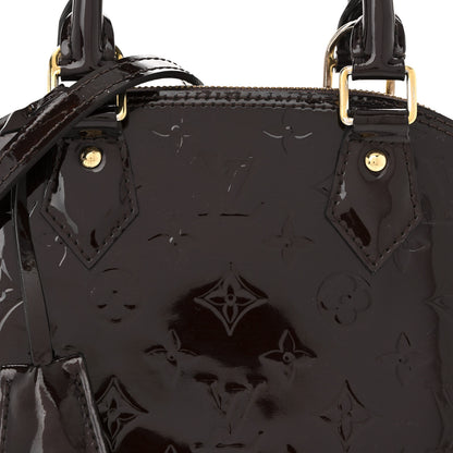 Louis Vuitton Vernis Alma BB Amarante 8 of 11