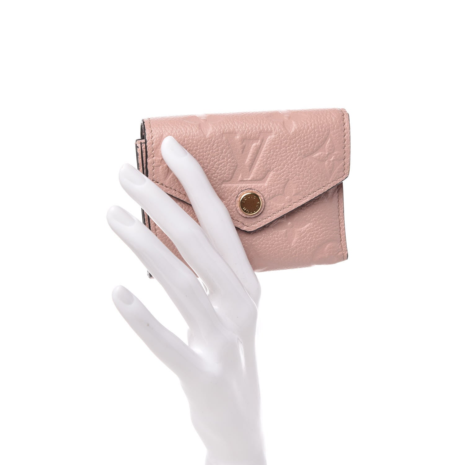 Louis Vuitton Empreinte Zoe Wallet Rose Poudre 2 of 8