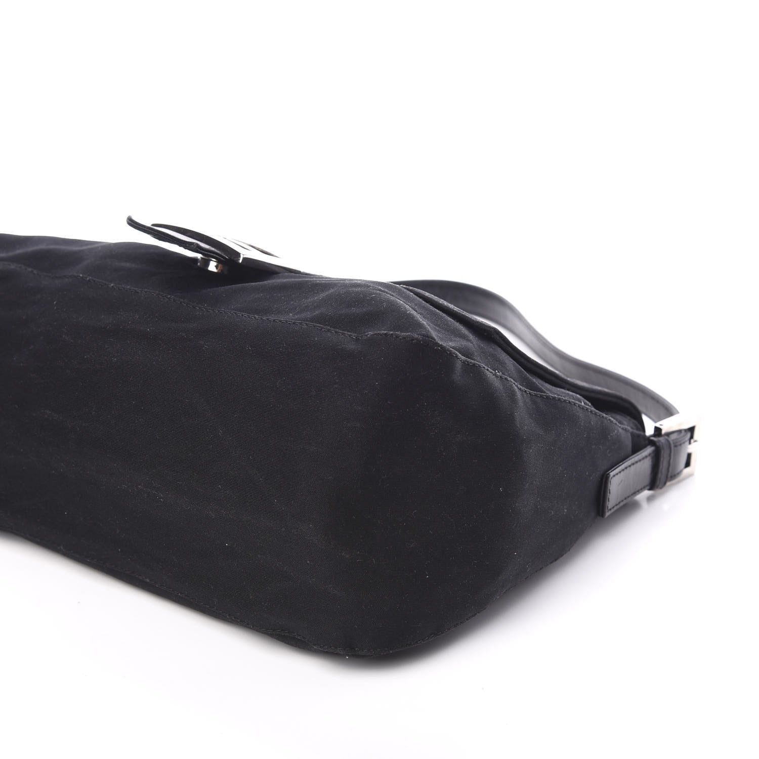 Fendi Neoprene Mama Baguette Black 8 of 9