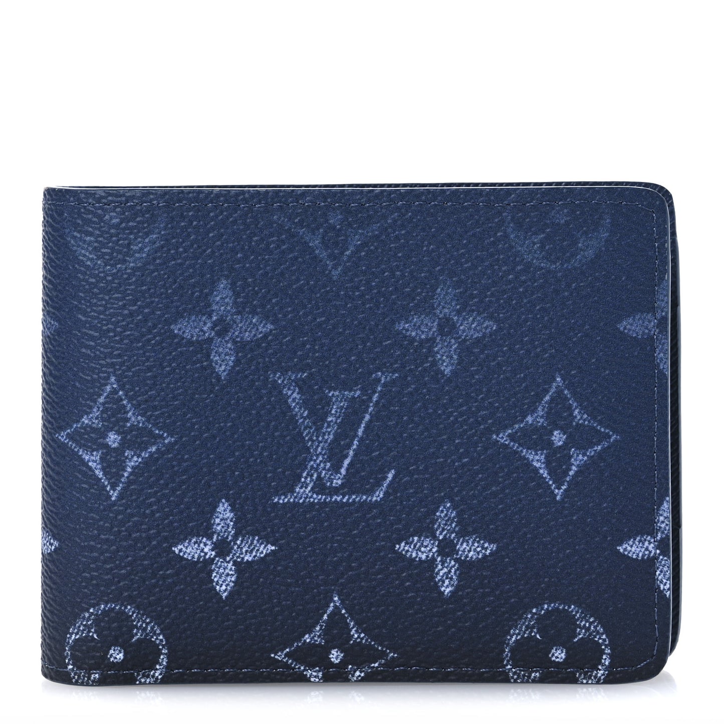 Monogram Gradient Multiple Wallet Navy Blue