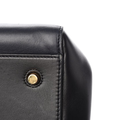 Celine Supple Calfskin Medium Edge Shoulder Bag Black 9 of 10