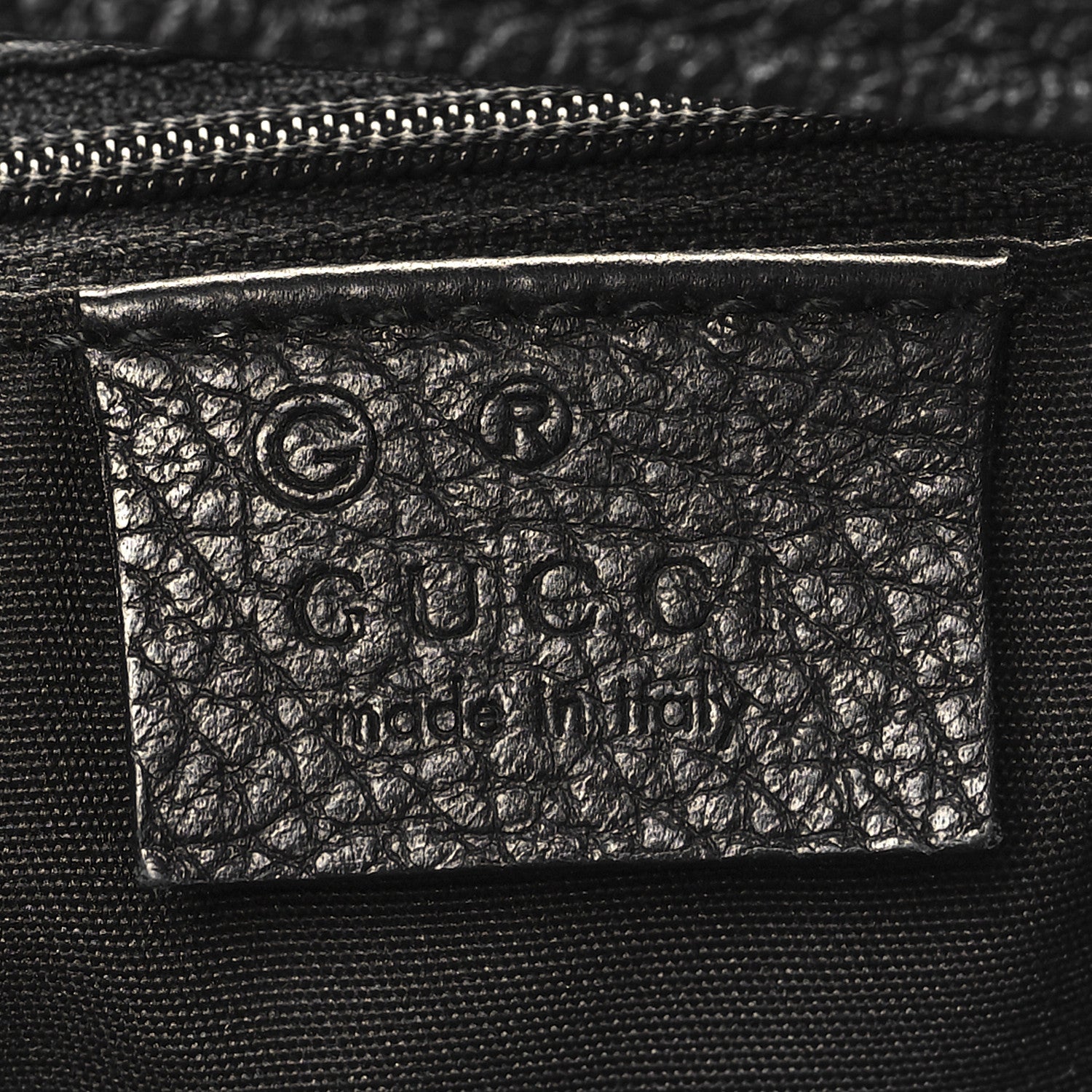 Gucci Nylon Monogram Medium Abbey Shoulder Bag Black 6 of 10