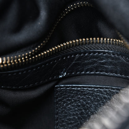 Alexander Wang Pebbled Lambskin Rockie Black Pale Gold Hardware 9 of 10