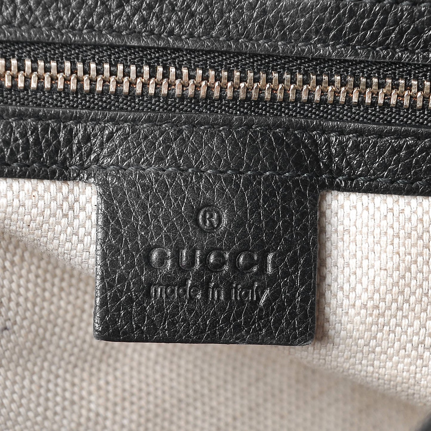 Pebbled Calfskin Medium Soho Chain Shoulder Bag Black
