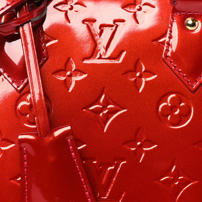 Louis Vuitton Vernis Alma BB Pomme D'Amour 7 of 9