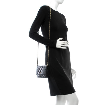 Chanel Caviar Quilted Wallet On Chain WOC Black 2 of 10