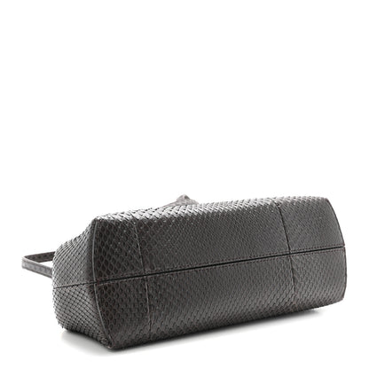 Fendi Snakeskin Small Fendi First Brown 4 of 10